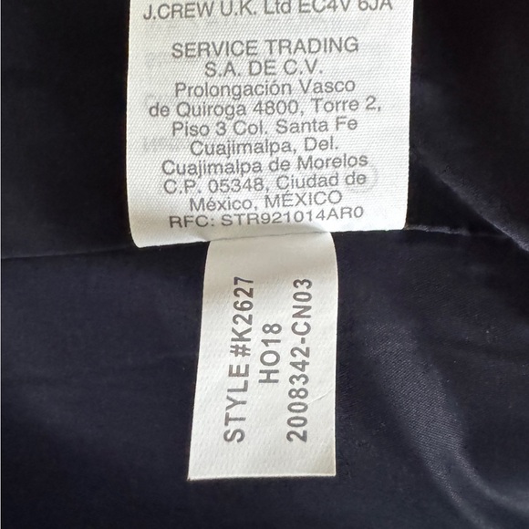 J. CREW 365 Women’s Black Velvet Cotton One Closure Satin Lined Blazer (SIZE 2) - Picture 5 of 10